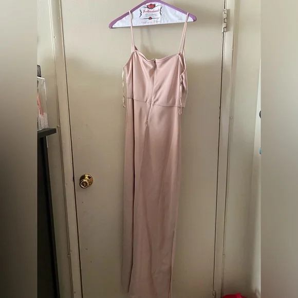 anthropologie cali satin midi dress Cali Satin Charmeuse Midi Dress